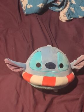 Disney Light Blue Plush Tagged Collectible